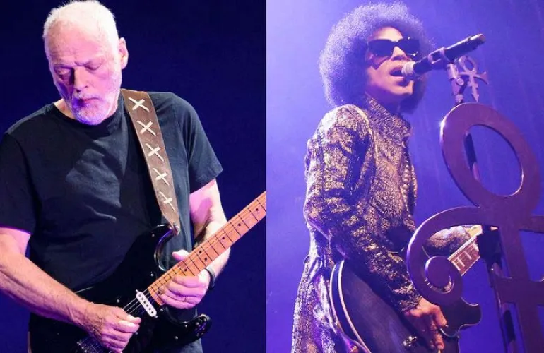 Purple Rain - David Gilmour (σε απίθανο σόλο) & Tom Jones 